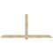 Ekena Millwork Eugene Rough Sawn Timber Gable Bracket, Douglas Fir, 108"W x 49"H x 2"D x 6"F, 11/12 Pitch GBW108X49X0206EUG00RDF - alternate 1